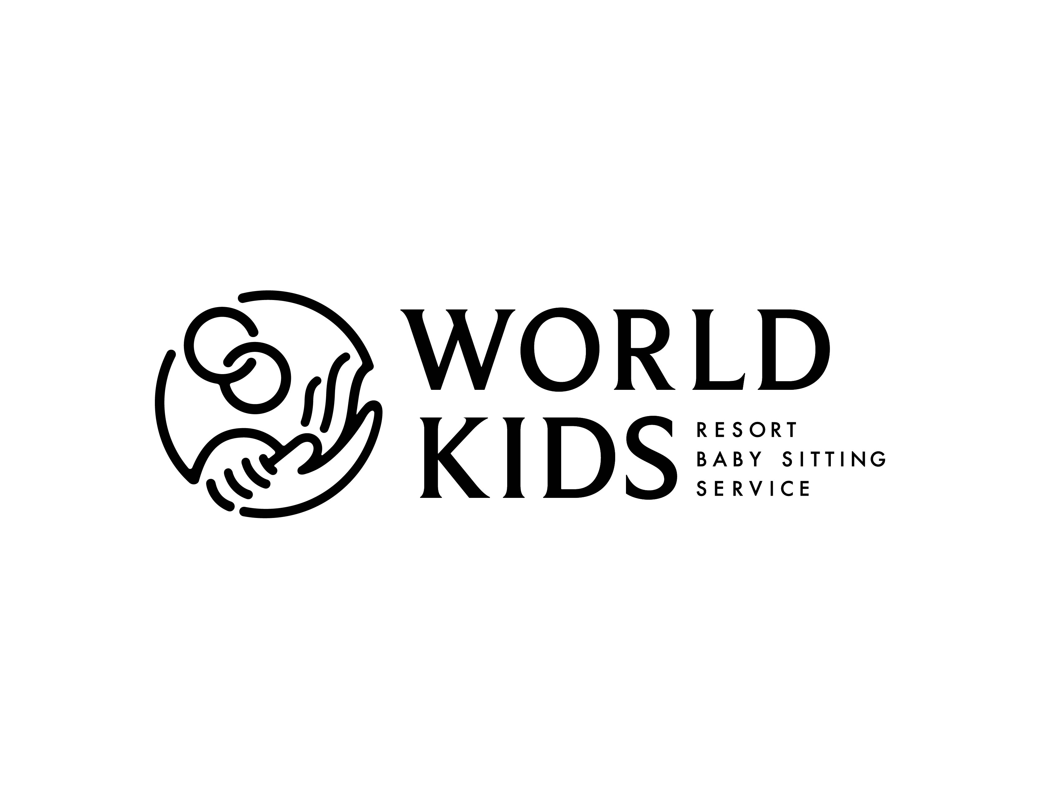 worldkids logo design